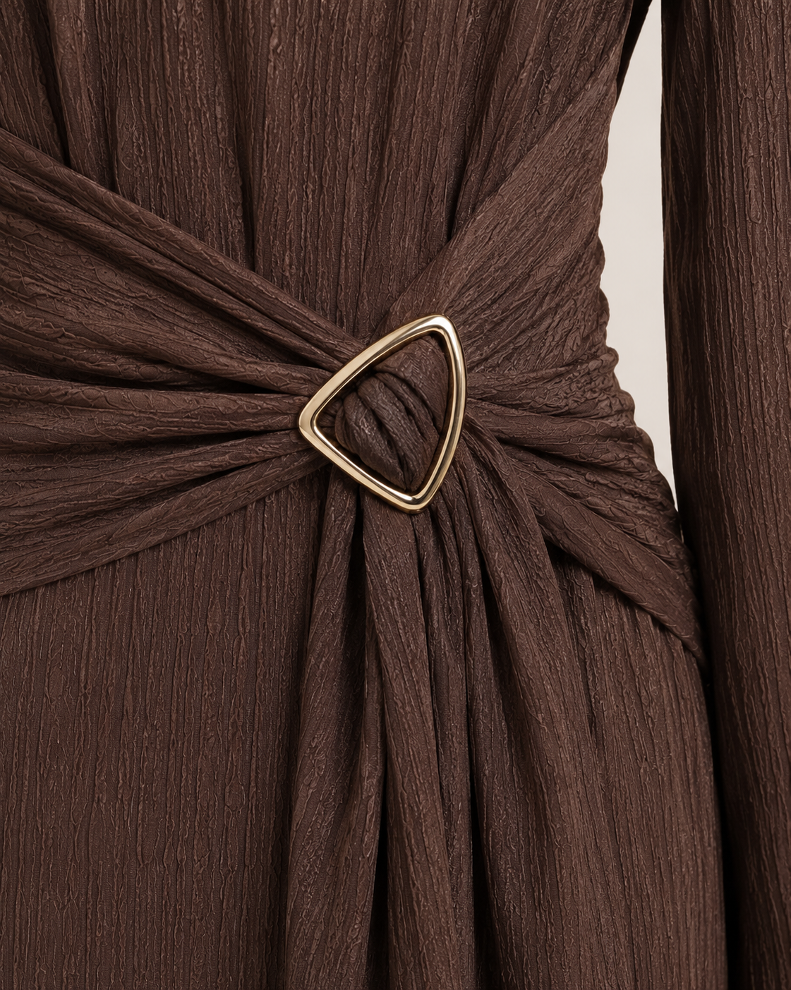 LOUJANE DRESS (TRUFFLE)