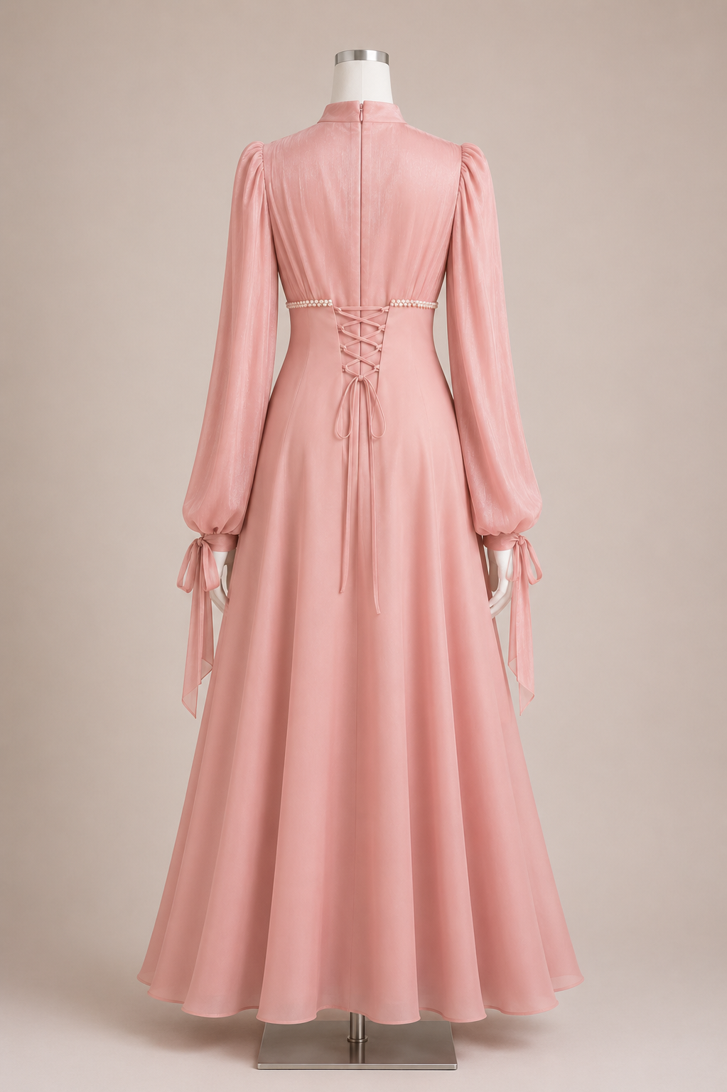 AYSE EVENING DRESS (ROSE)