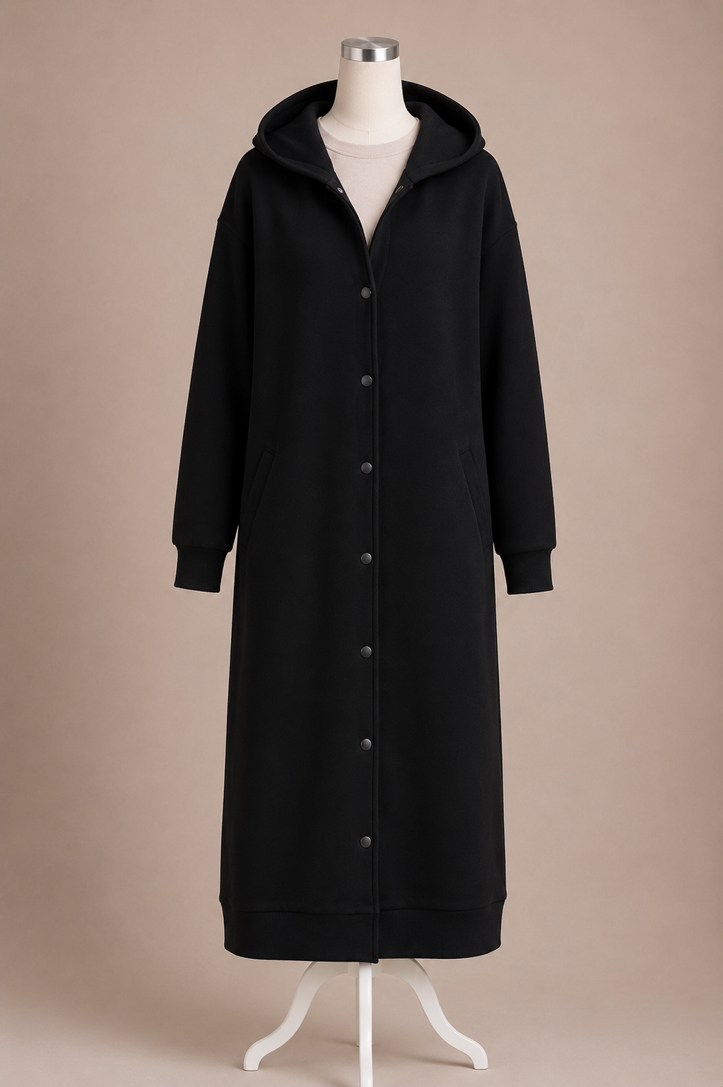 NADINE FLEECE JACKET (BLACK)