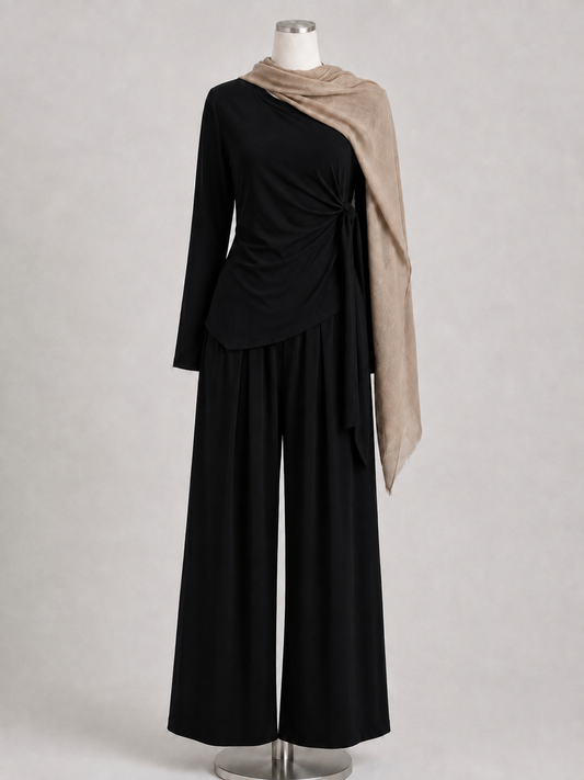 ALENA CORD SET (BLACK)