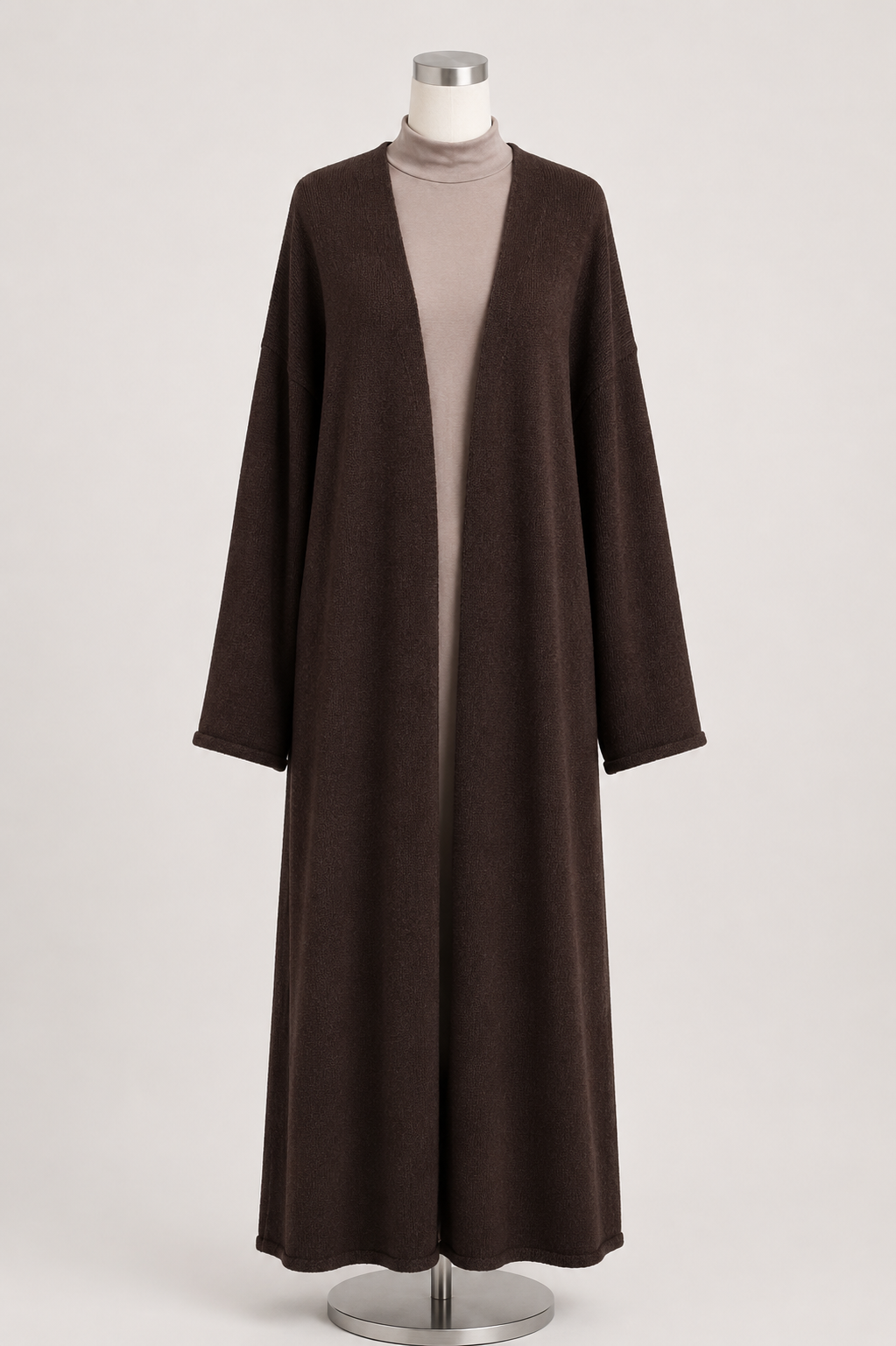 ANISA KNIT CARDIGAN (BROWN)