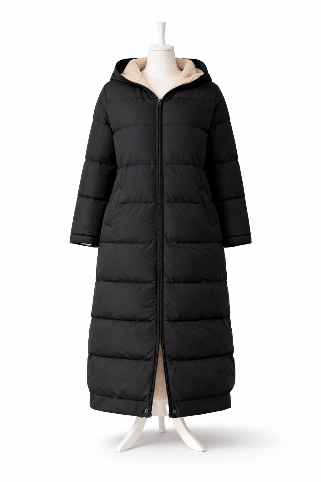 FLEECE PUFFER JACKET
